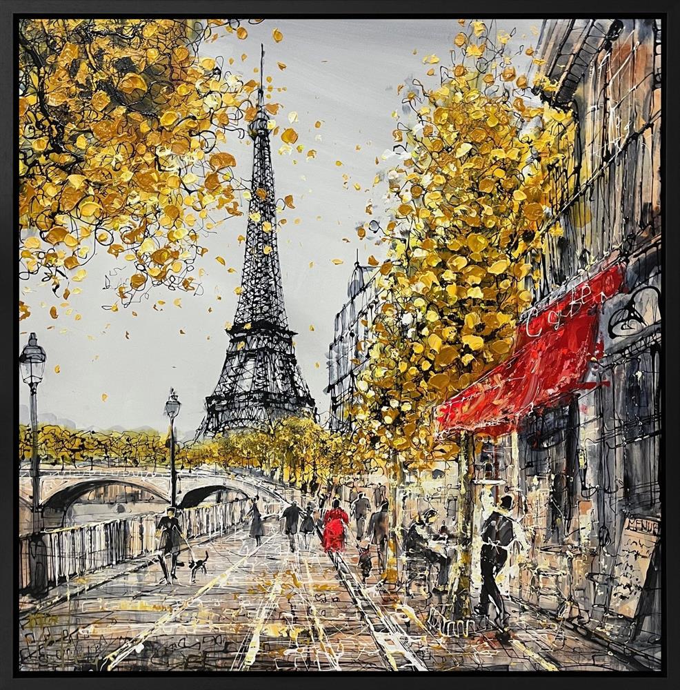 Nigel Cooke - 'Paris City Life' - Framed Original Artwork