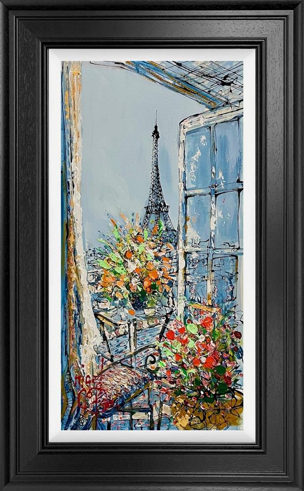 Nigel Cooke - 'Paris From Our Window' - Framed Original Artwork