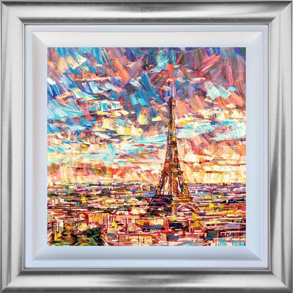 Colin Brown - 'Paris Sunrise' - Framed Original Artwork