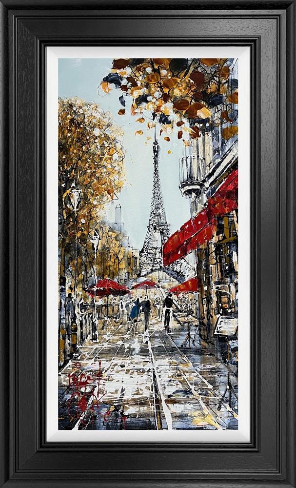 Nigel Cooke - 'Paris Walks' - Framed Original Artwork