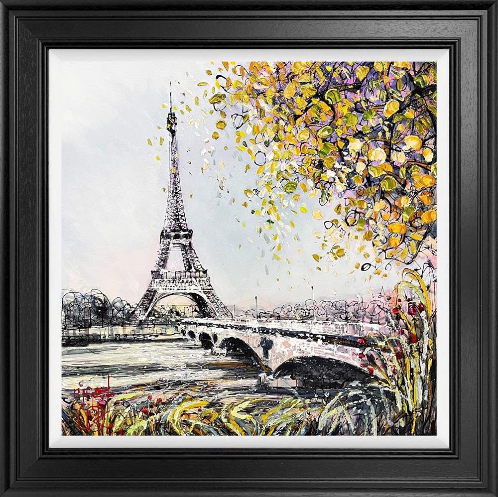 Nigel Cooke - 'Paris Waters' - Framed Original Artwork