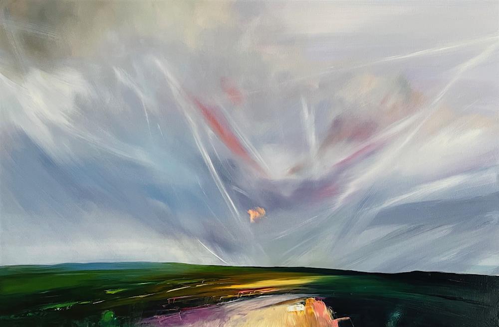 Joanna Taylor - 'Passing Showers' - Framed Original Artwork