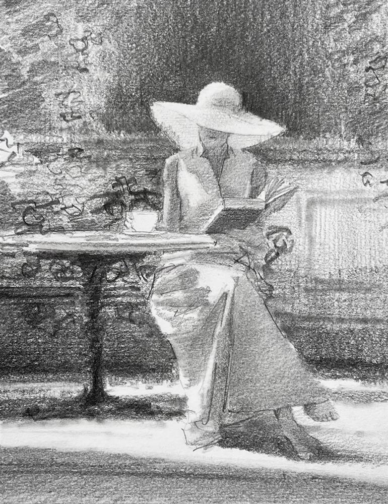 Tony Hinchliffe - 'Passionately Curious- Study' - Framed Original Artwork