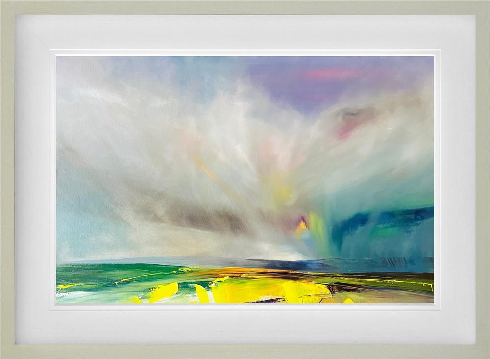 Joanna Taylor - 'Patchwork Fields' - Framed Original Artwork