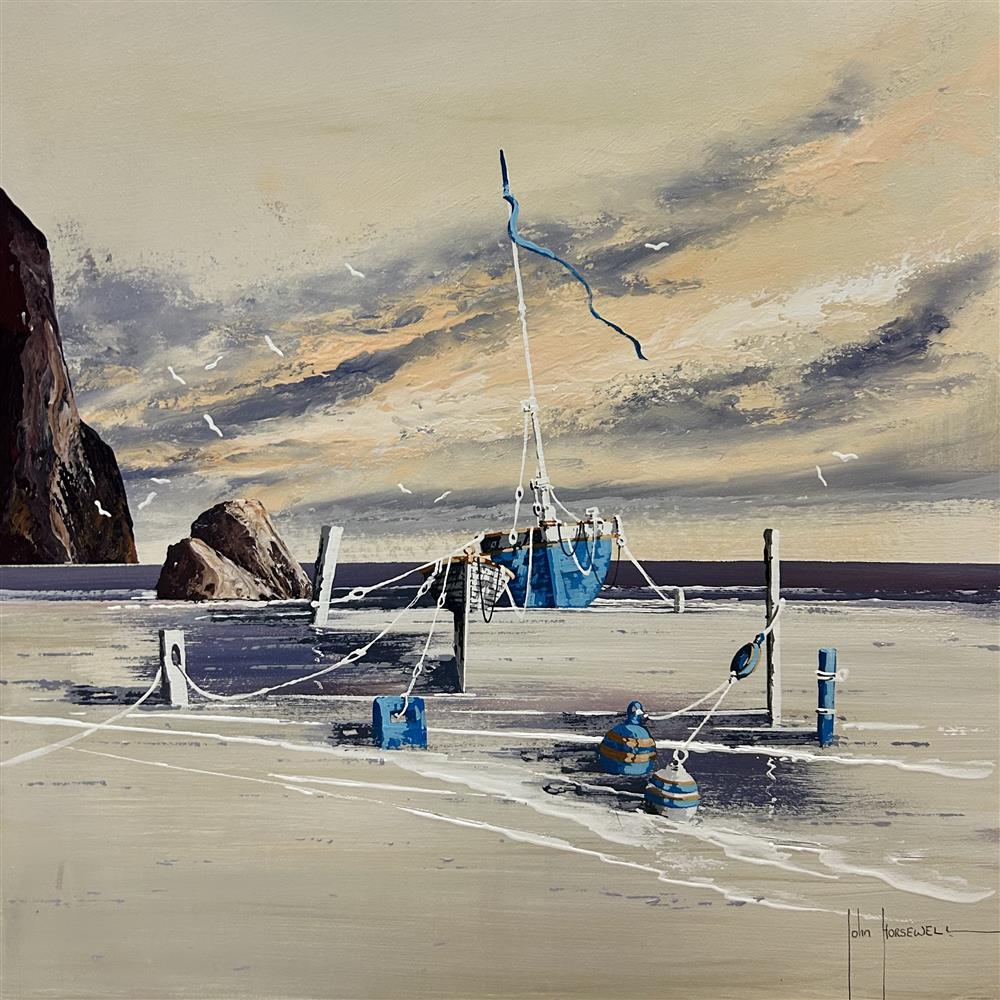 John Horsewell - 'Peace On The Water' - Framed Original Artwork