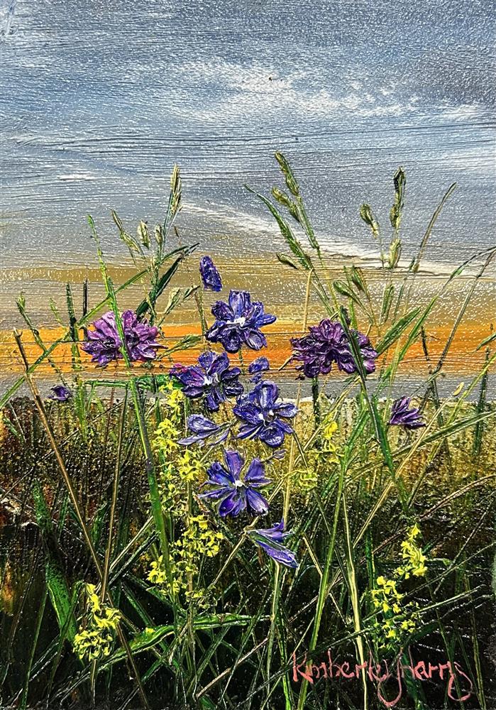 Kimberley Harris - 'Peaceful Pastels' - Framed Original Art