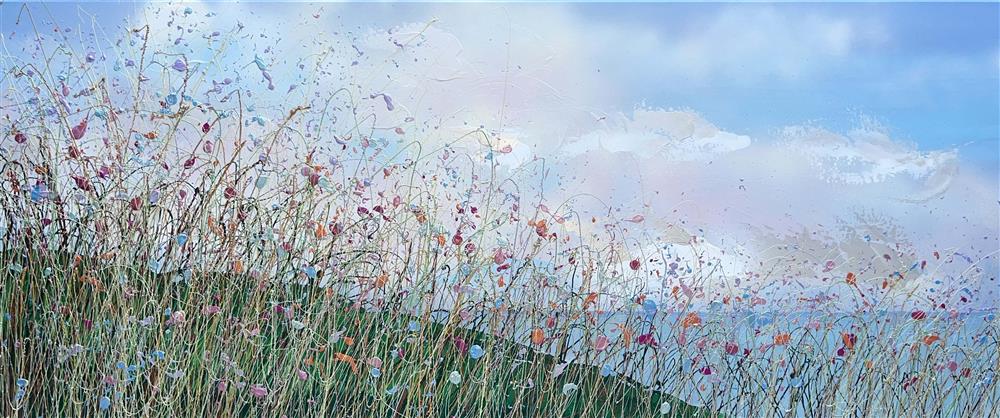 Lisa Pang- 'Peaceful' - Framed Original Artwork