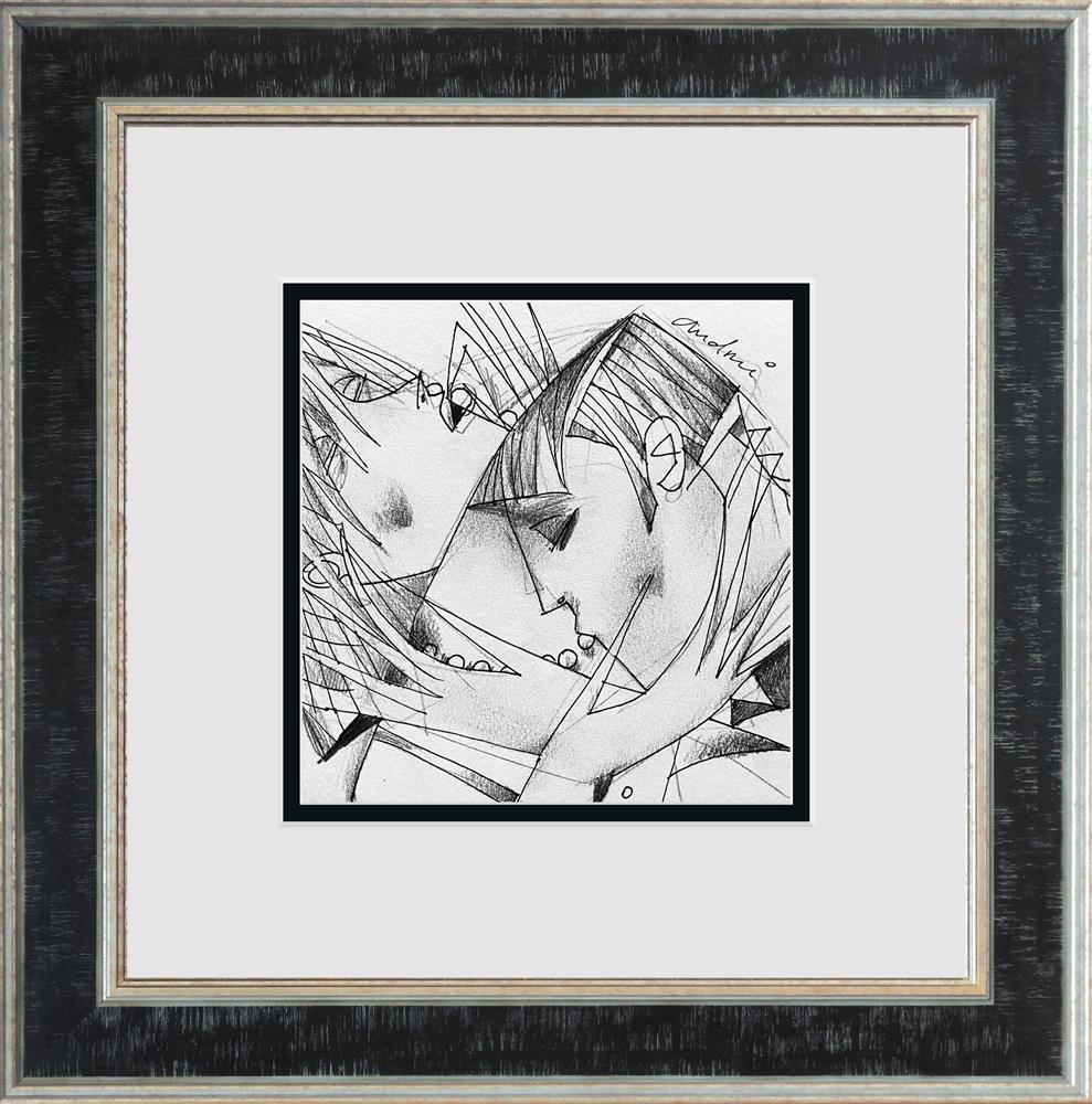 Andrei Protsouk - Pearl Lovers - Study' - Framed Original Art