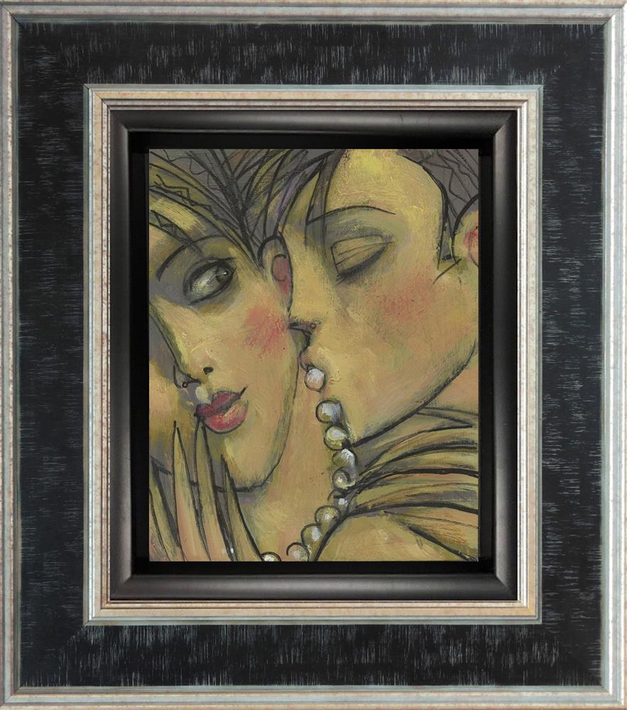 Andrei Protsouk - 'Pearl Lovers' - Framed Original Artwork
