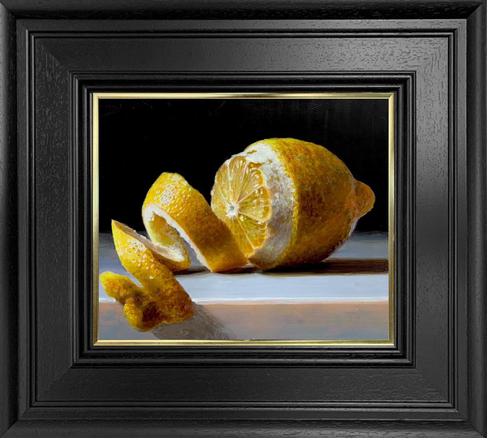 Tony Owens - 'Peeled Lemon' - Framed Original Artwork