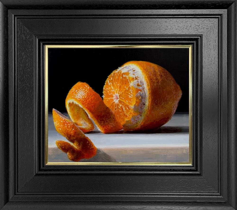 Tony Owens - 'Peeled Orange' - Framed Original Artwork