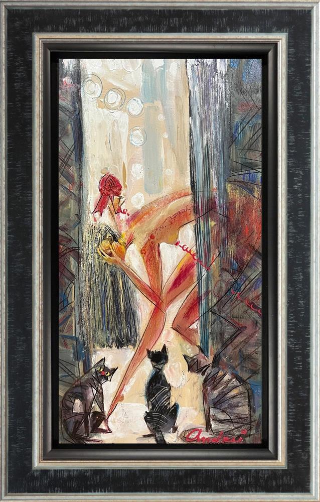 Andrei Protsouk - 'Peeping Tom' - Framed Original Artwork