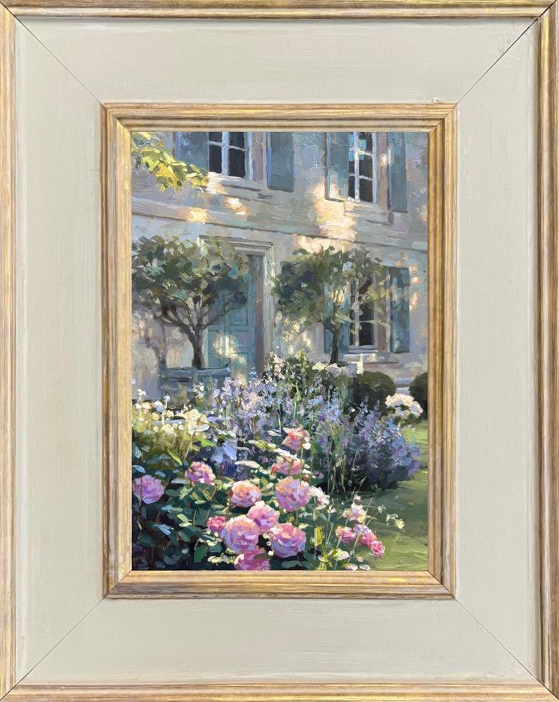 Rachele Dryden-Smith - 'Peony Garden' - Framed Original Artwork