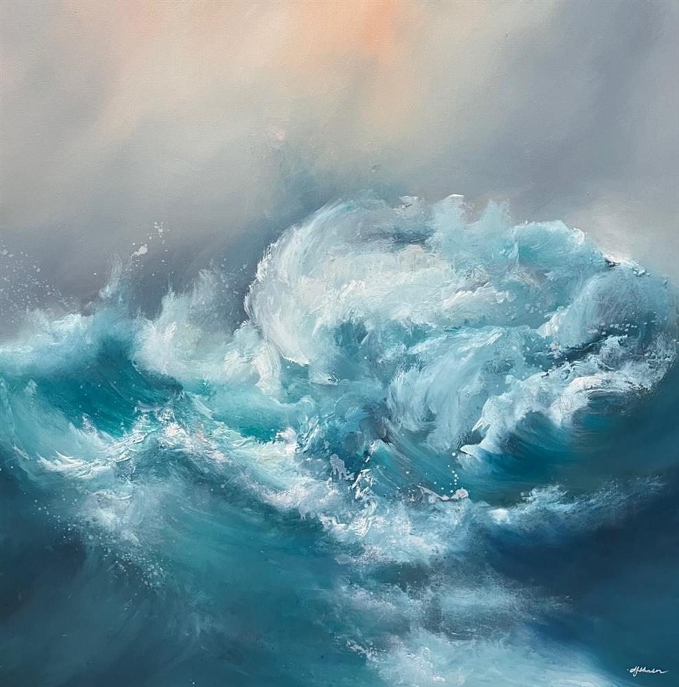 Alison Johnson - 'Perpetual Motion' - Framed Original Artwork