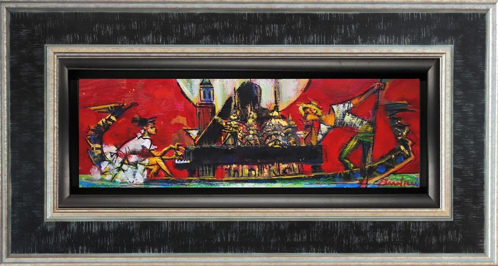 Andrei Protsouk - 'Piano Ride' - Framed Original Artwork