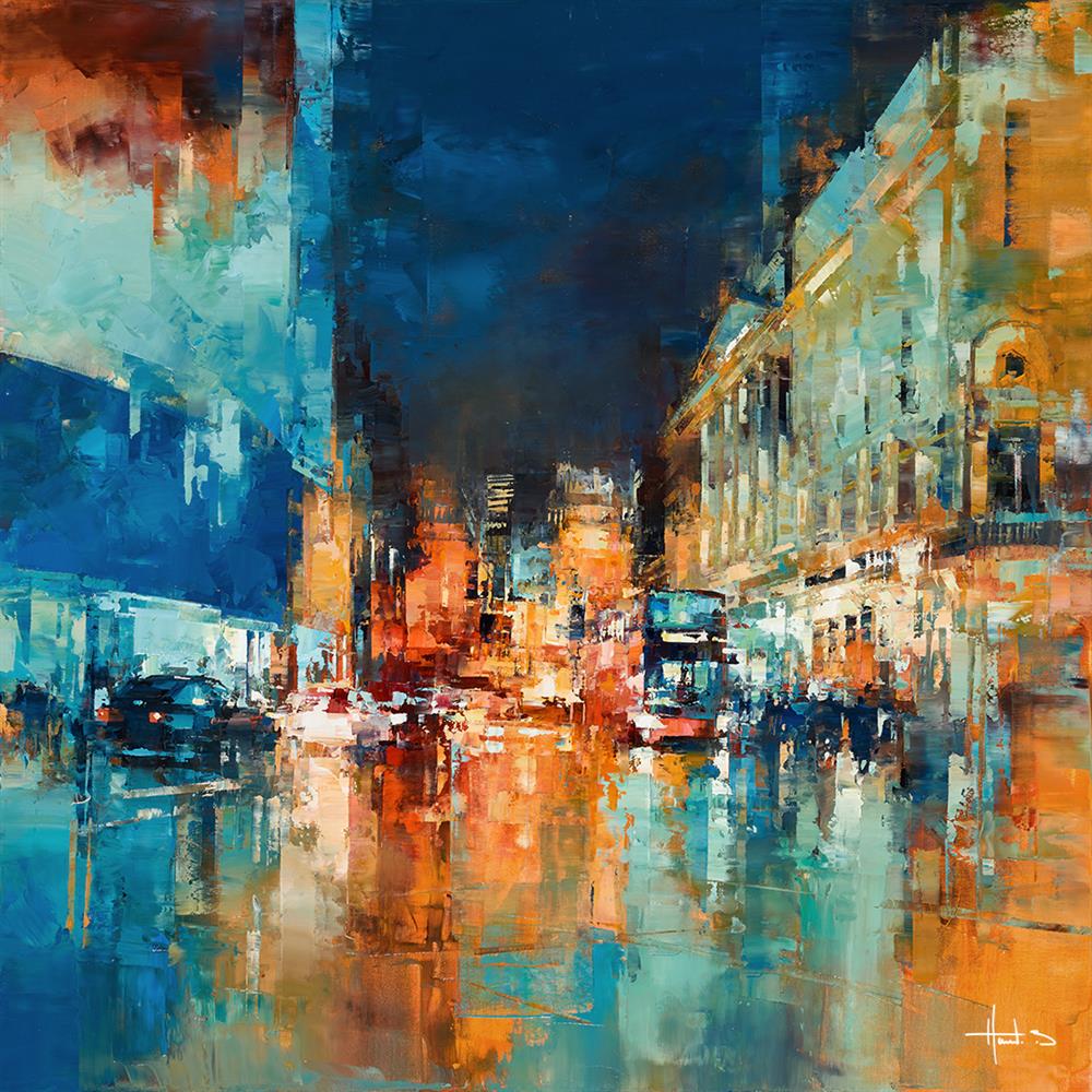 Benoit Havard - 'Piccadilly Lights' - Framed Limited Edition