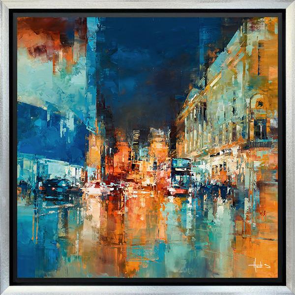 Benoit Havard - 'Piccadilly Lights' - Framed Limited Edition