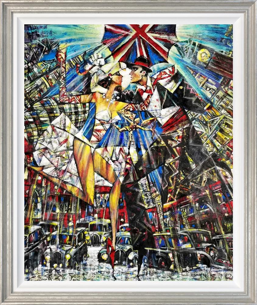 Andrei Protsouk - 'Piccadilly Tango' - Framed Original Artwork