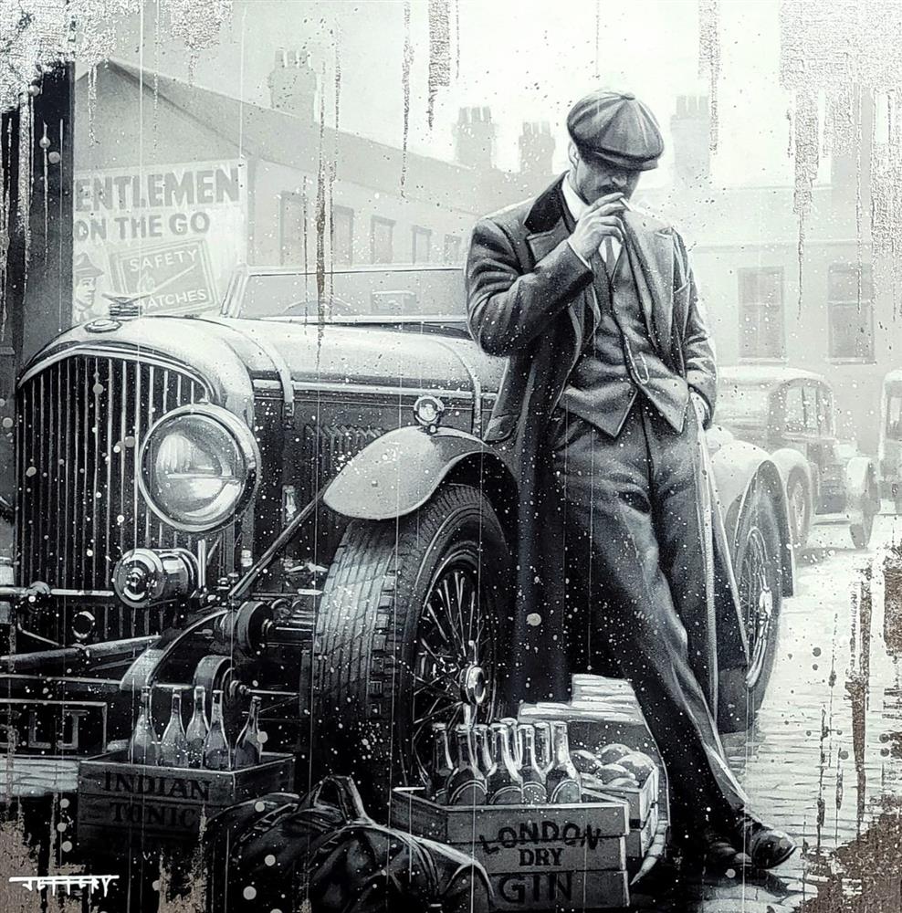 Ben Jeffery - 'Picking Up The Essentials' - Framed Original Artwork