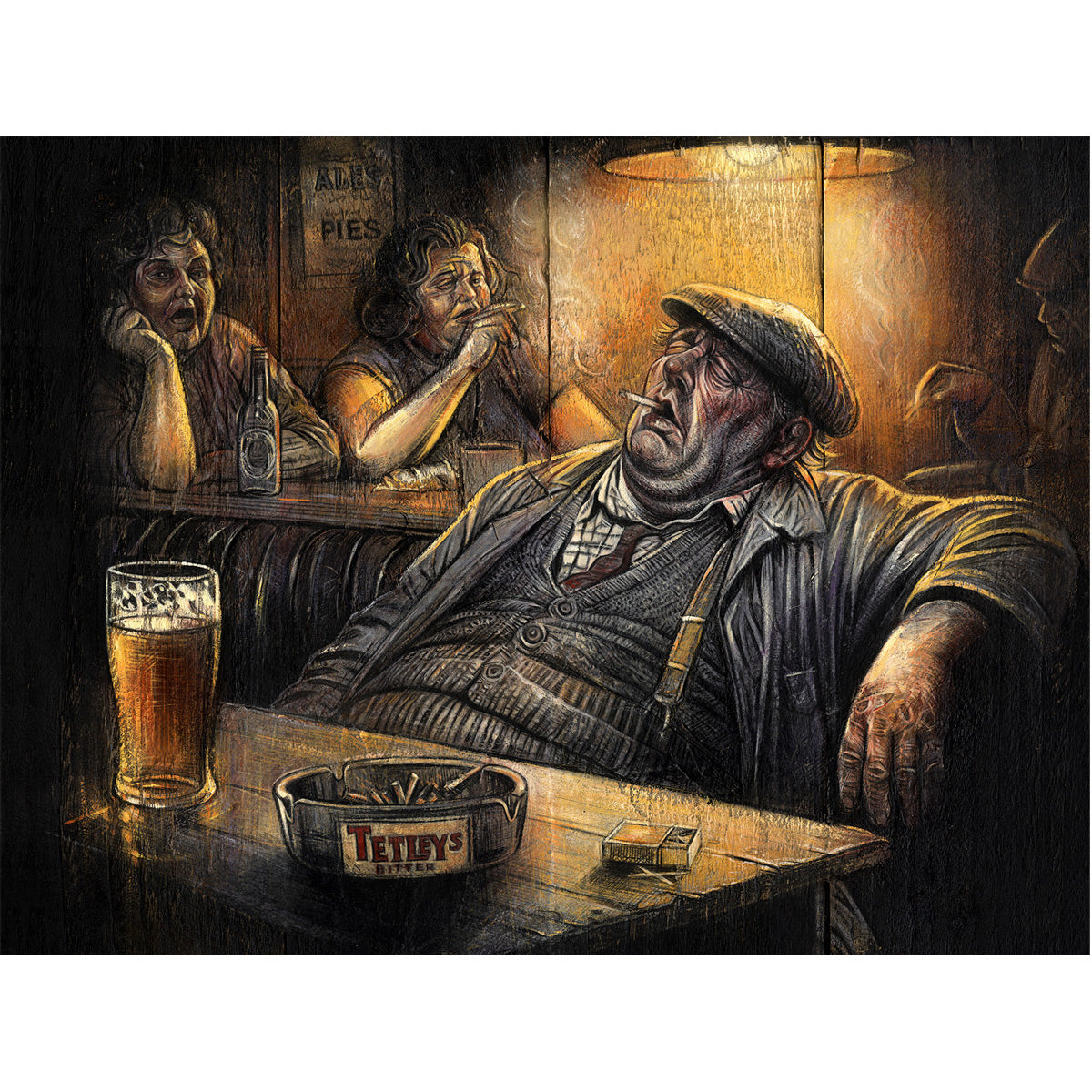 Craig Everett  - 'The Tap Room'- Framed Limited Edition