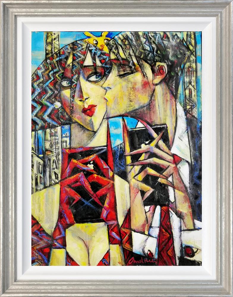 Andrei Protsouk - 'Pokemon Travellers' - Framed Original Artwork