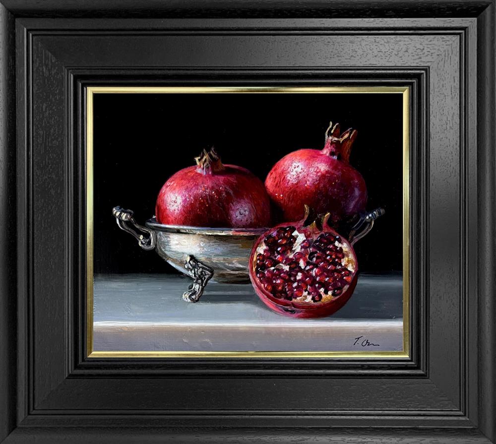 Tony Owens - 'Pomegranates' - Framed Original Artwork