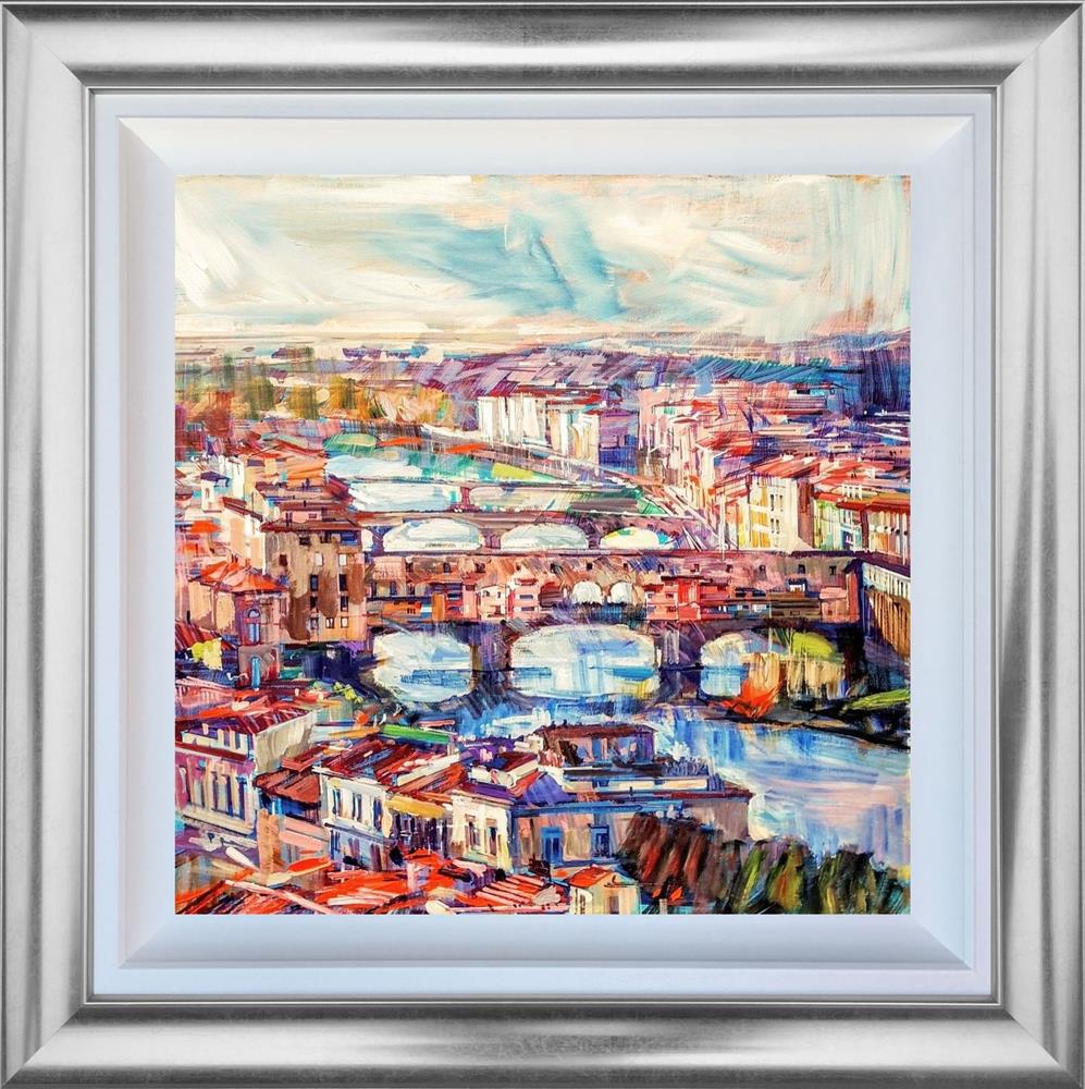 Colin Brown - 'Ponte Vecchio' - Framed Original Artwork