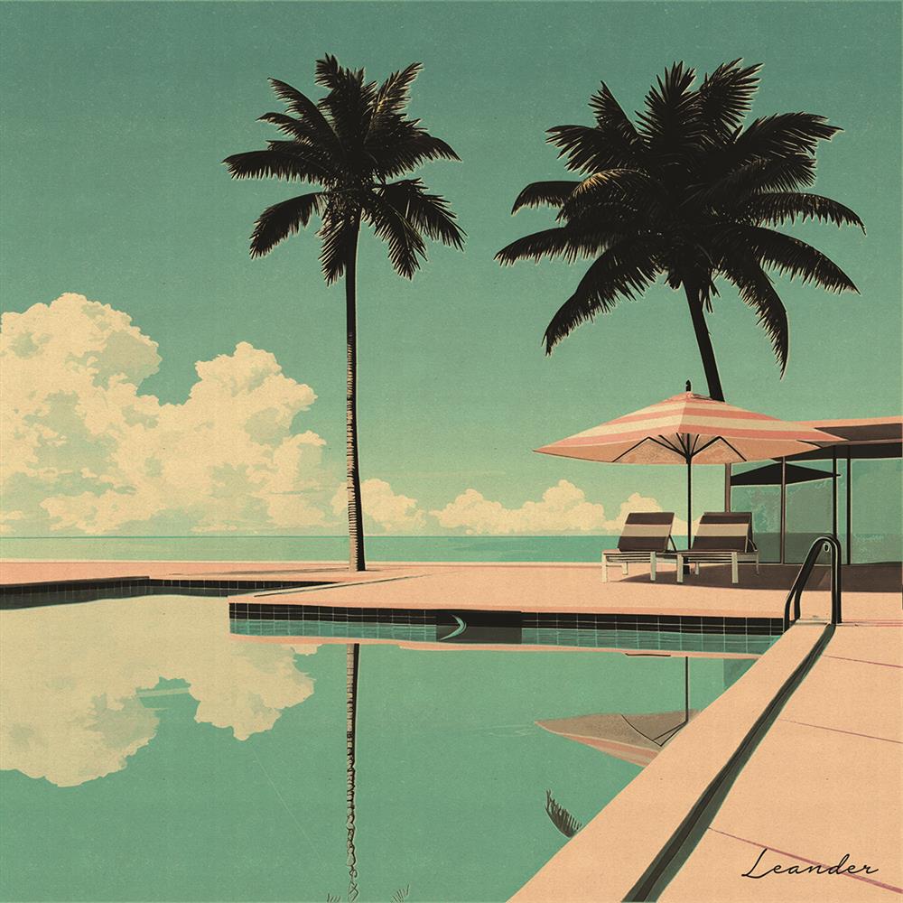 Leander - 'Poolside Reflections' - Studio Limited Edition