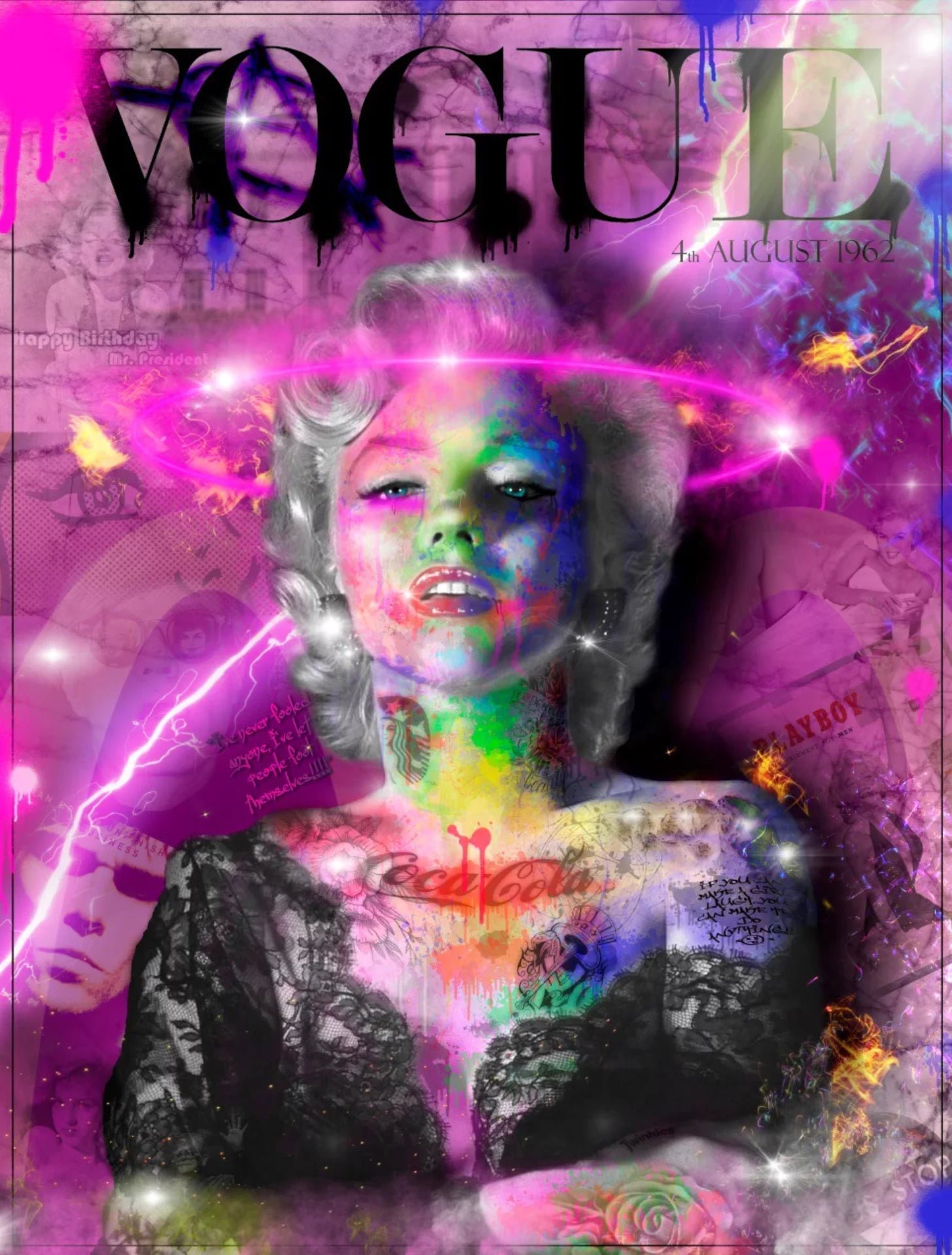 Neil Pengelly - 'Pop Goes The Warhol - Marilyn Monroe' - Framed Limited Edition Print