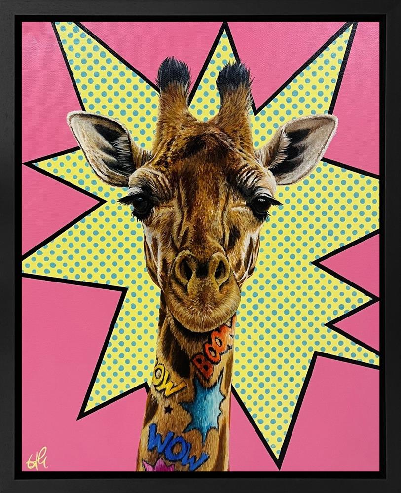 Hayley Goodhead - 'Pop Idol' - Framed Original Artwork