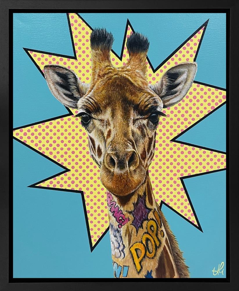 Hayley Goodhead - 'Pop Star' - Framed Original Artwork