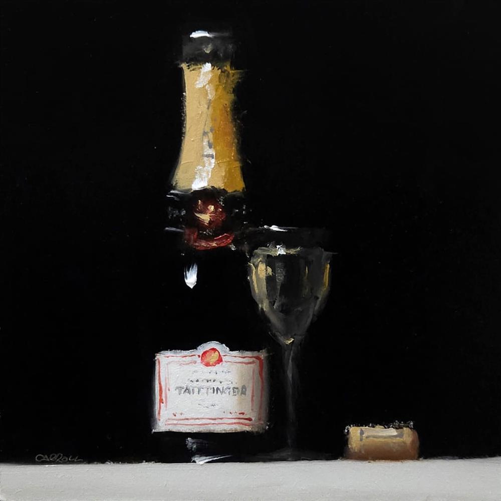 Neil Carroll - 'Pop The Champagne' - Framed Original Artwork