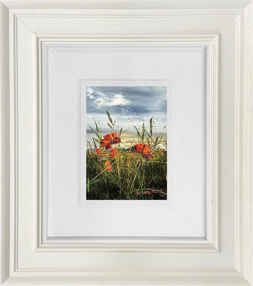 Kimberley Harris - 'Poppies In The Wind' - Framed Original Artwork