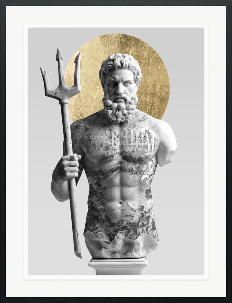 Chuck - 'Poseidon - The Unbroken' - Framed Limited Edition Art