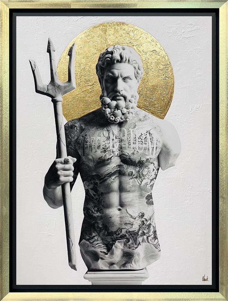 Chuck - 'Poseidon' - Framed Original Artwork