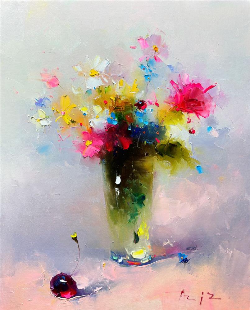 Aziz -  'Power Of Love' - Framed Original