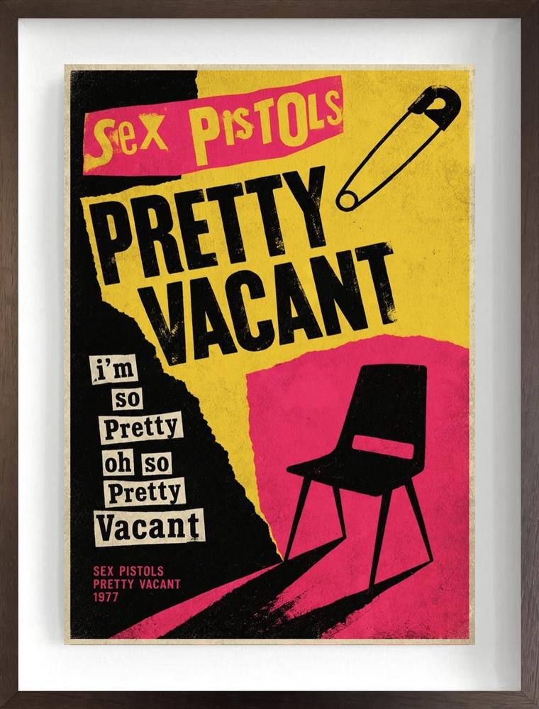 Linda Charles - 'Pretty Vacant' - ReSouled- Framed Limited Edition