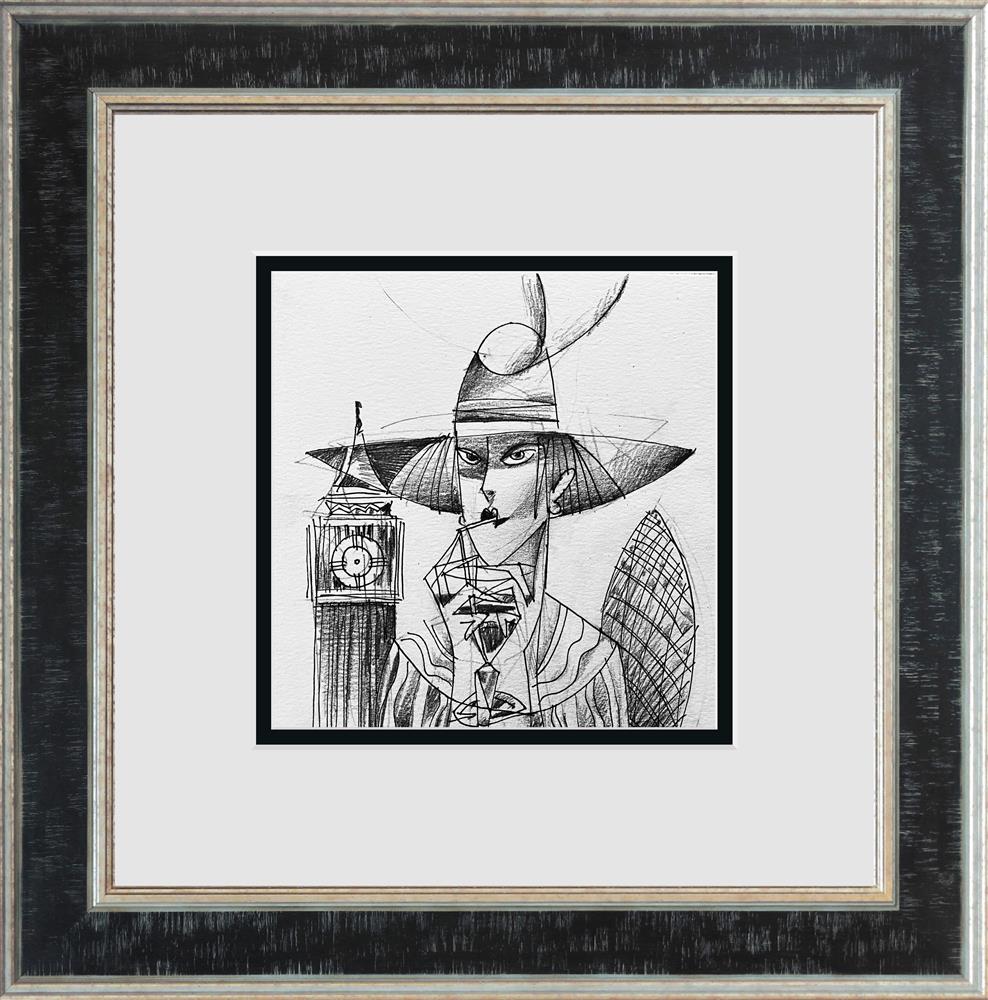 Andrei Protsouk - Priceless - Study' - Framed Original Art