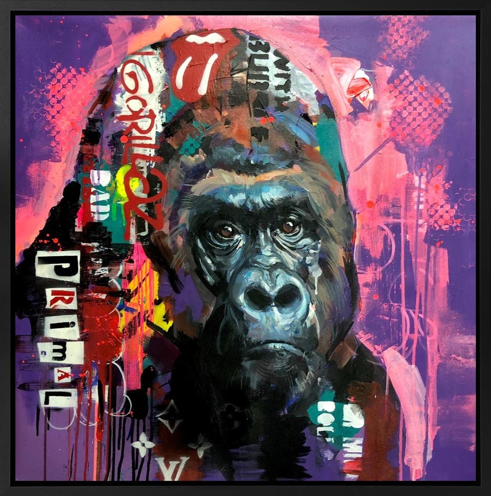 Zinsky - 'Primal' - Framed Original Artwork