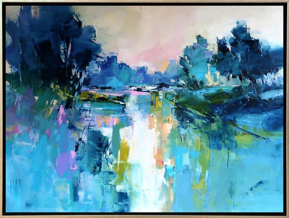 Hervé Lenouvel  'Promenade Du Bocage' - Framed Original Artwork