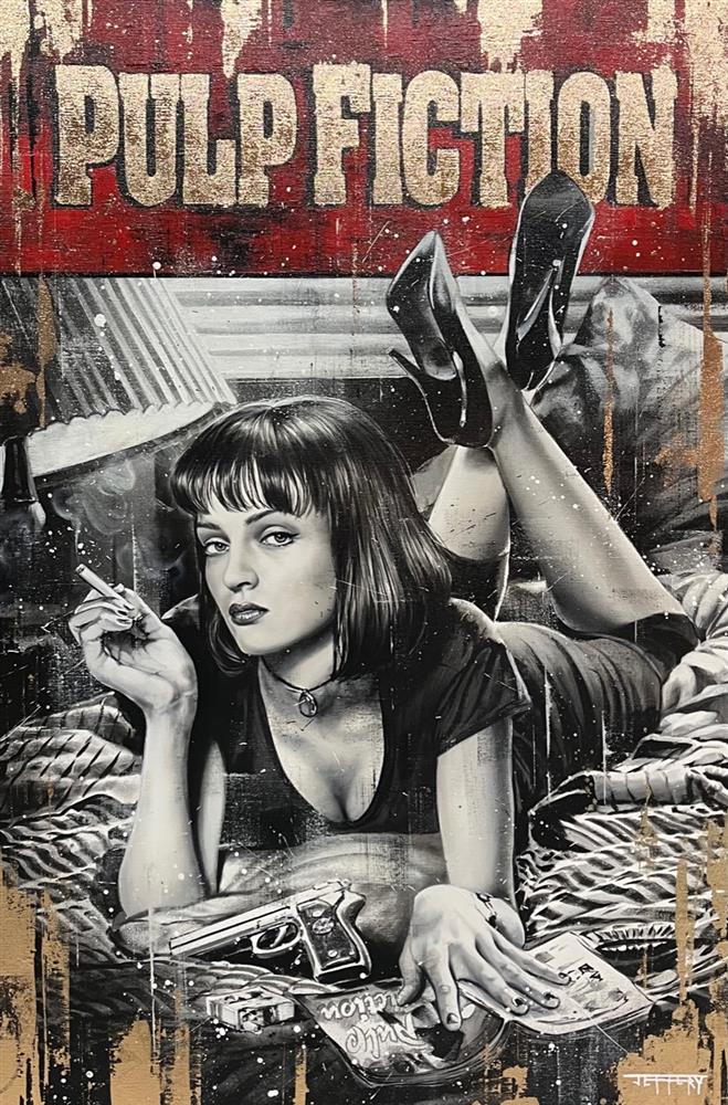 Ben Jeffery - 'Pulp Fiction' - Framed Original Art