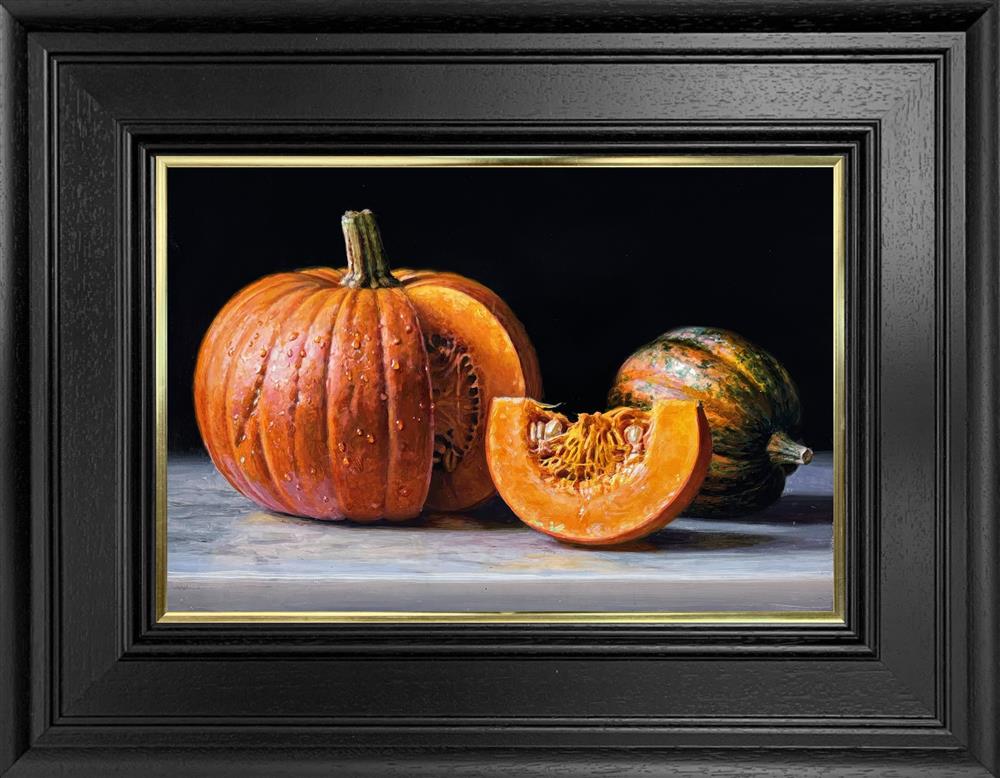 Tony Owens - 'Pumpkins' - Framed Original Artwork