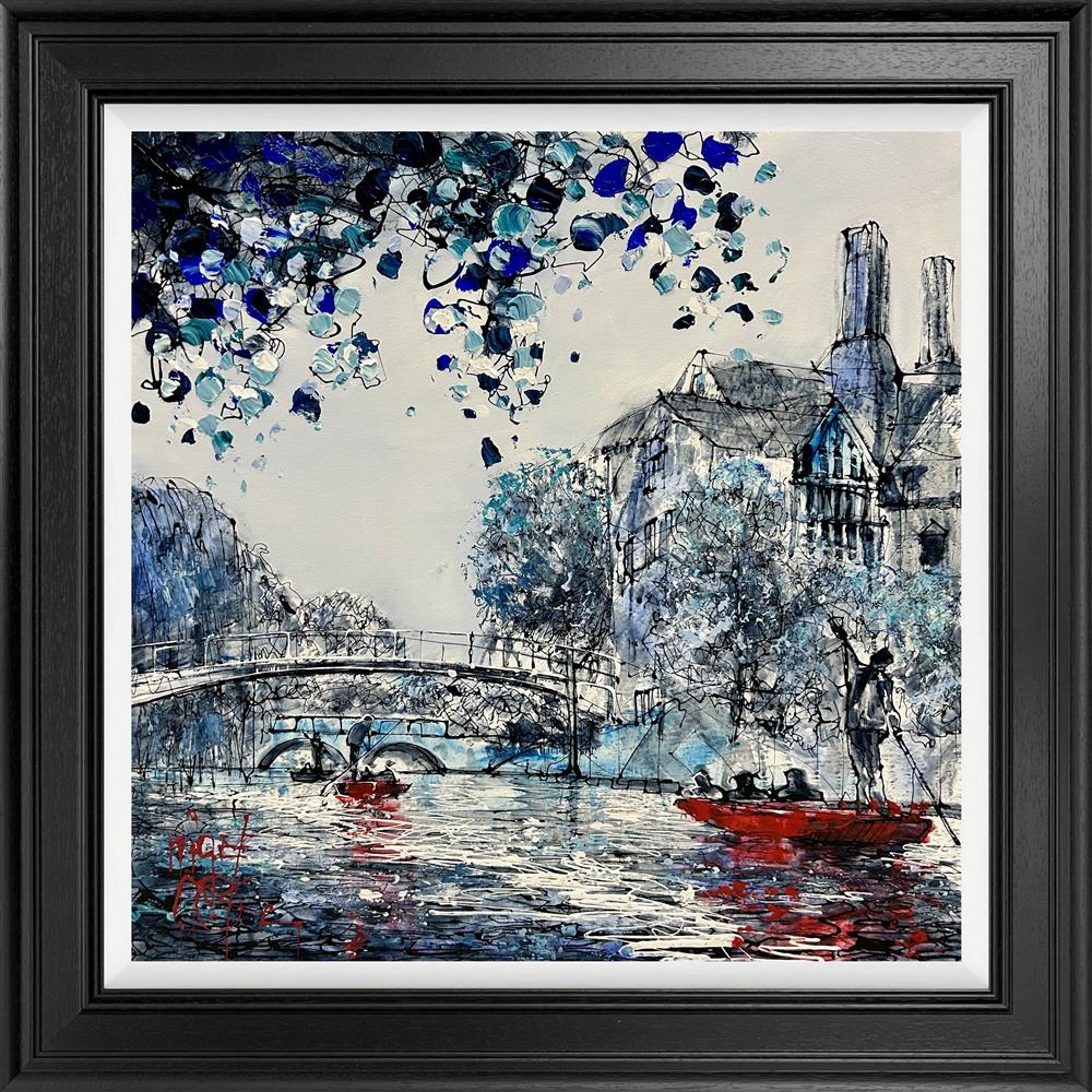 Nigel Cooke - 'Punting Down The River' - Framed Original Artwork