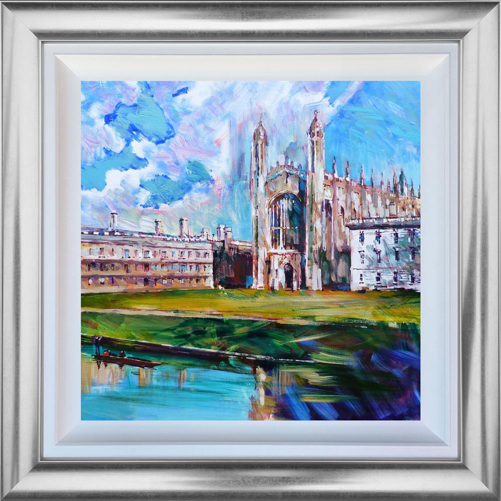 Colin Brown - 'Punting Past Kings' - Framed Original Artwork