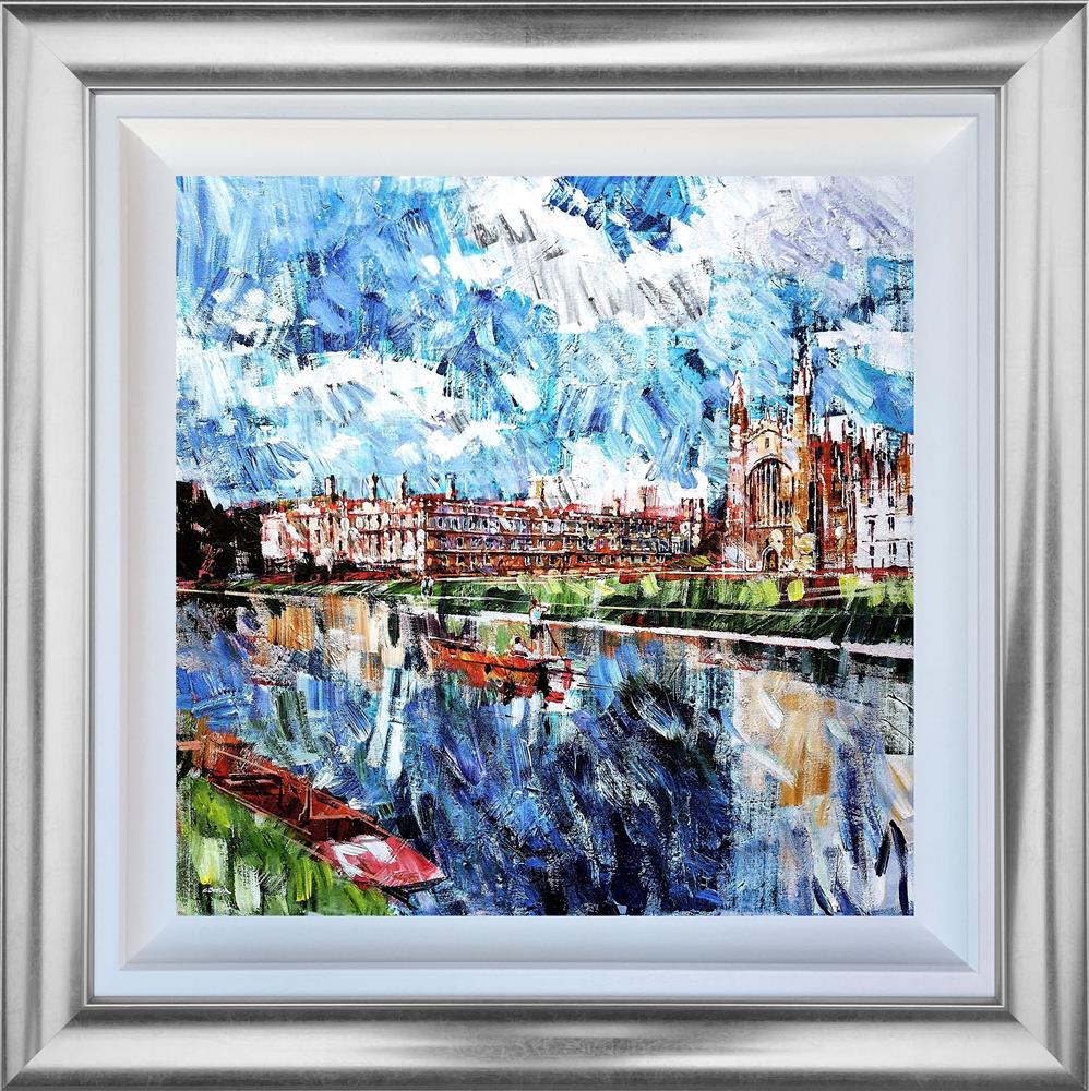 Colin Brown - 'Punting Past Kings' - Framed Original Artwork