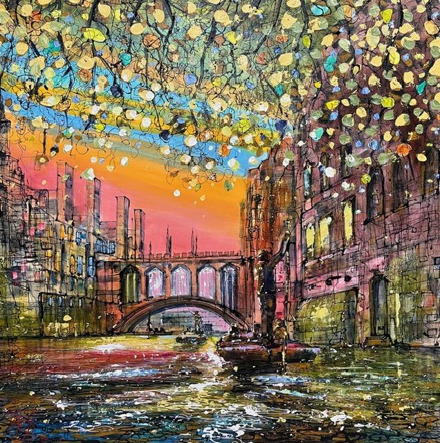 Nigel Cooke - 'Punting - XL Deluxe Canvas' -  Original Artwork