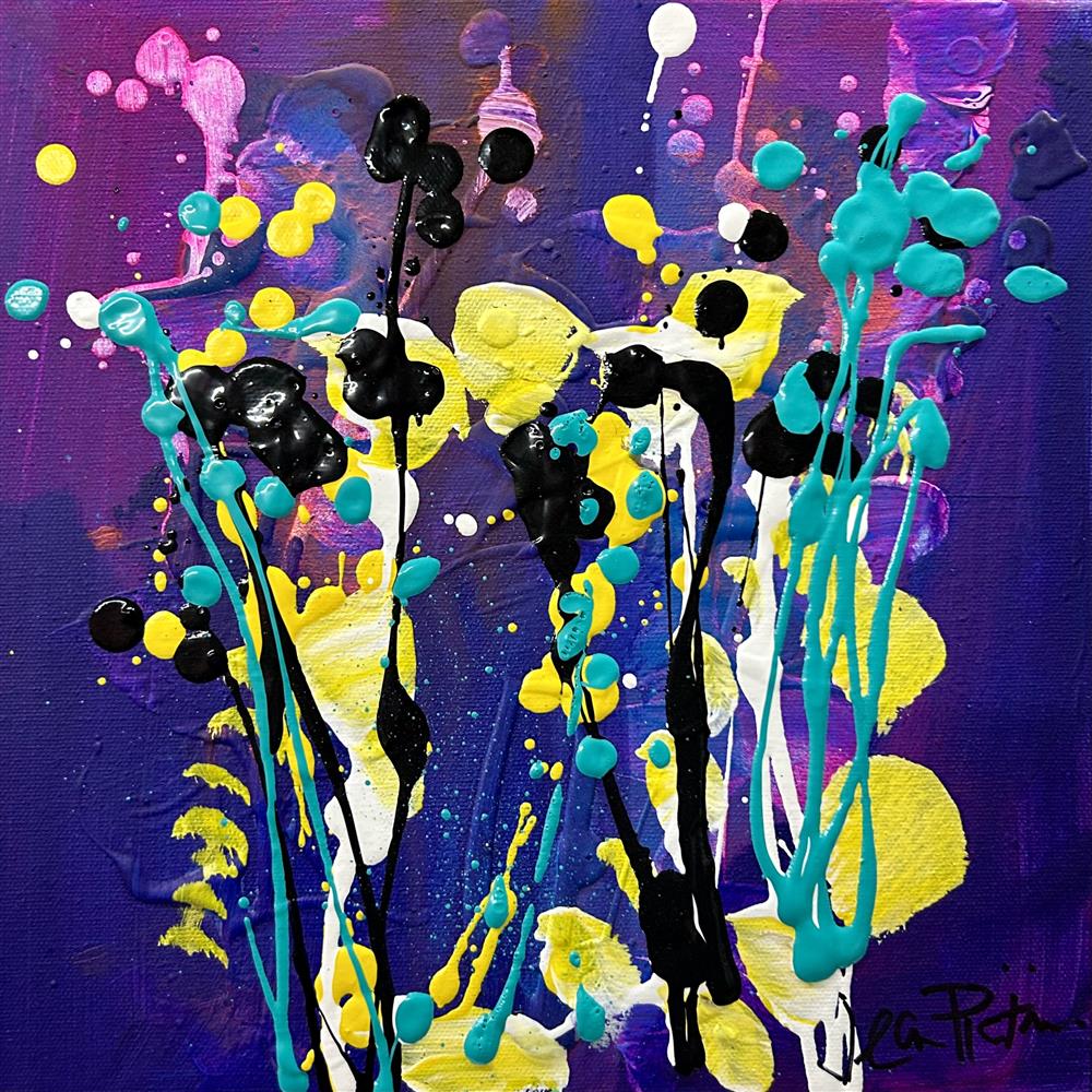 Jean Picton -  'Purple Haze' - Framed Original Art