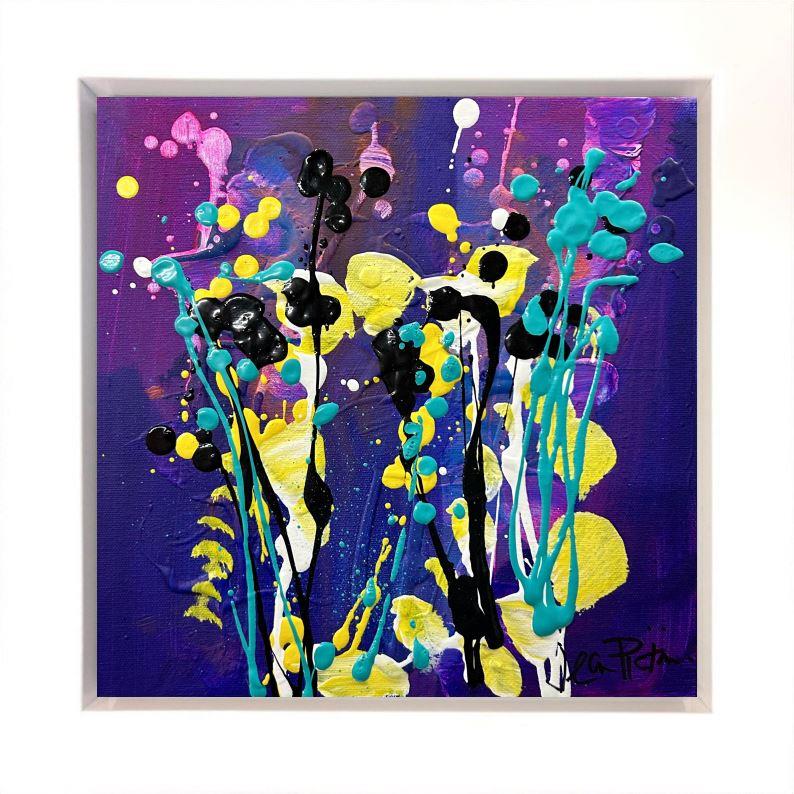 Jean Picton -  'Purple Haze' - Framed Original Art