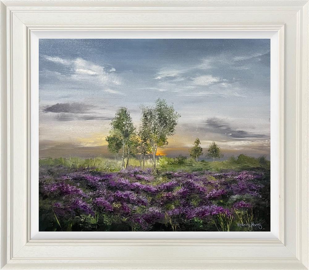 Kimberley Harris - 'Purple Moor' - Framed Original Artwork