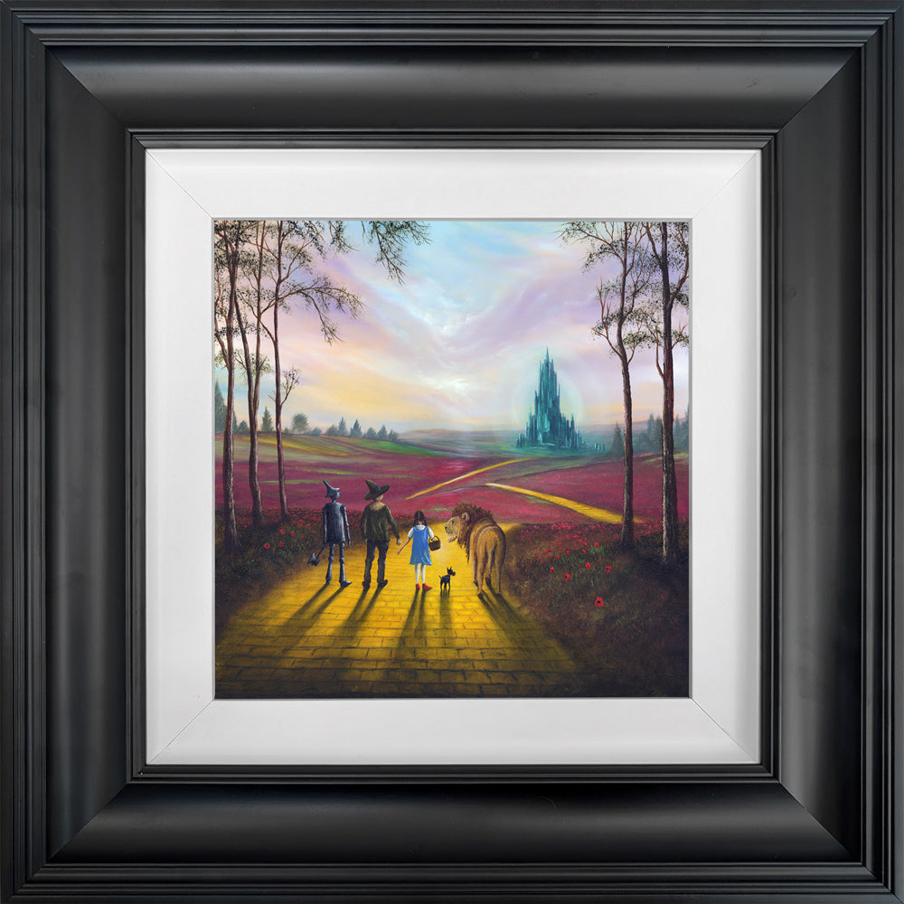 Danny Abrahams - 'Tales From The Emerald City' Small - Framed Limited Edition